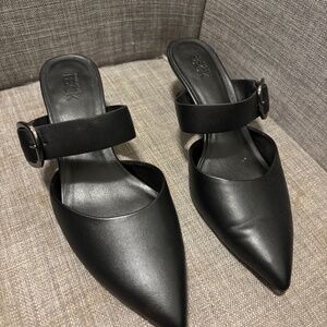 Nordstrom rack low black heels